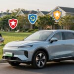 Car safety ratings for modern family SUVs