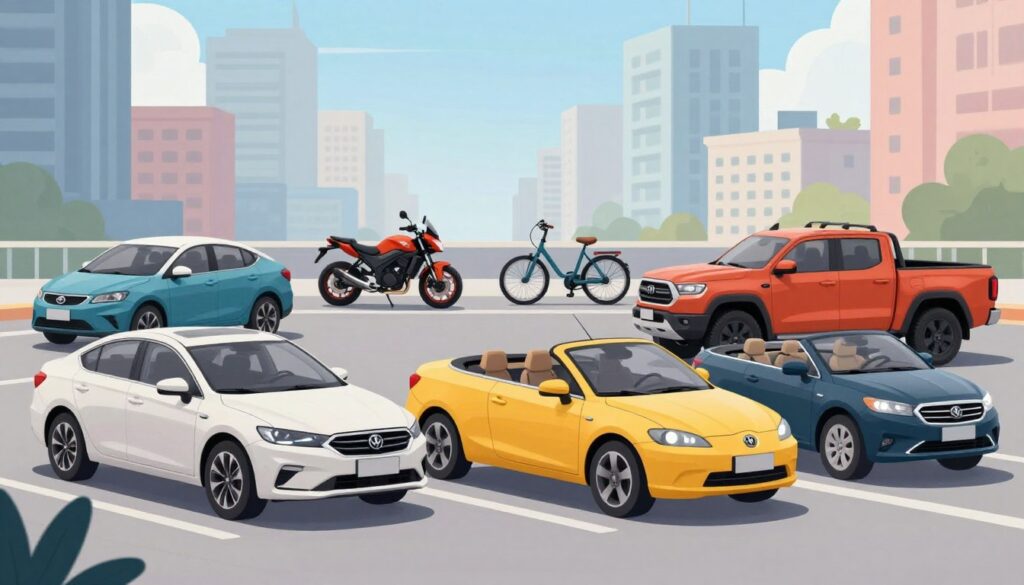 Exploring Different Vehicle Types Exploring Different Vehicle Types