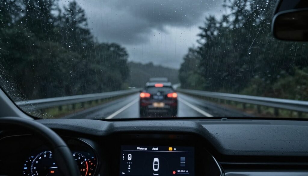 Lane keep assist system failures in bad weather Lane keep assist system failures in bad weather