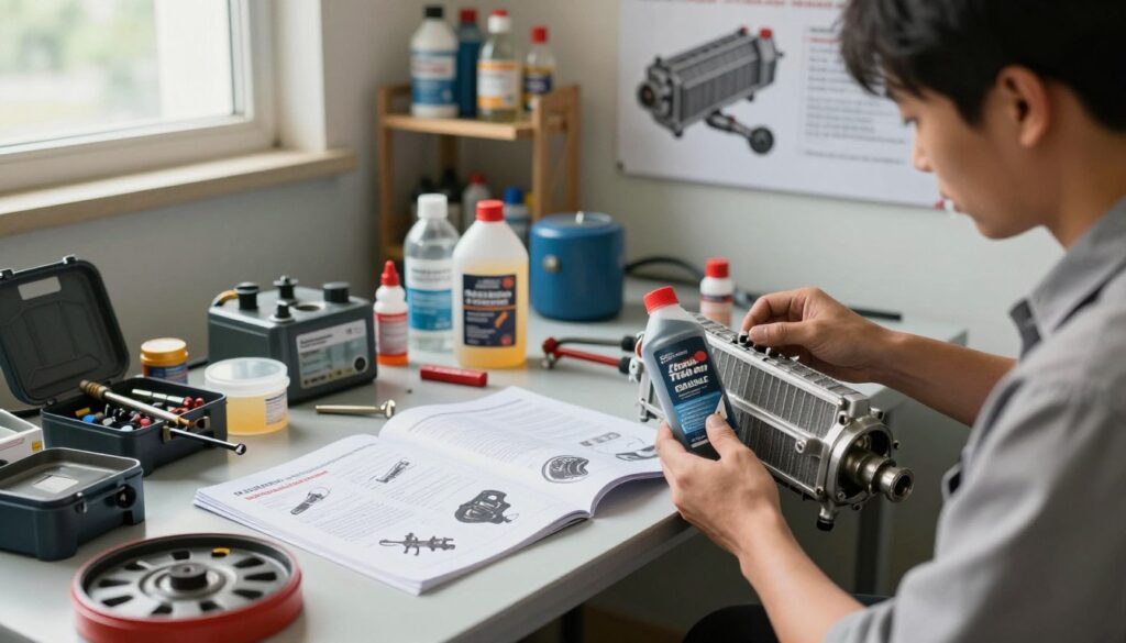 Radiator leak repair options Radiator leak repair options