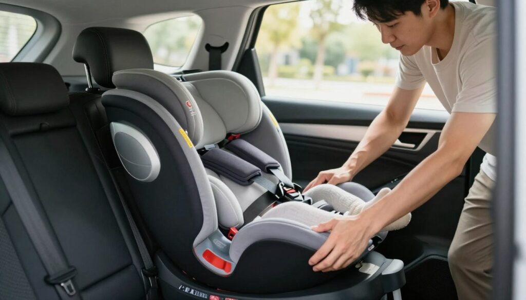Rear facing car seat installation Rear facing car seat installation