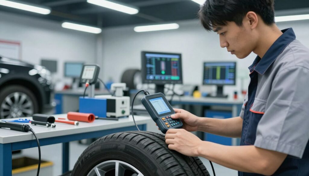 Tire pressure monitoring system calibration Tire pressure monitoring system calibration