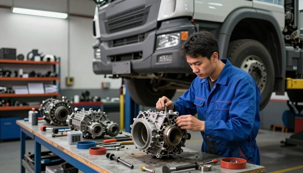 Truck transmission troubleshooting Truck transmission troubleshooting