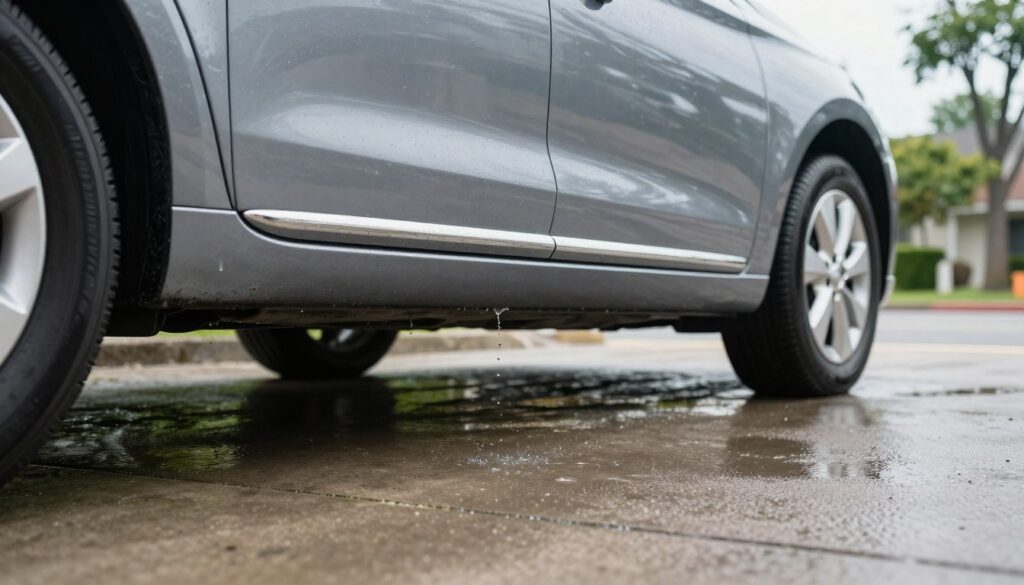 car water leak passenger side car water leak passenger side