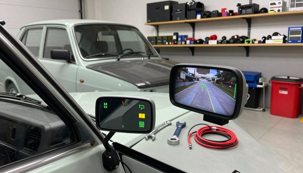 older vehicle blind spot detection setup older vehicle blind spot detection setup