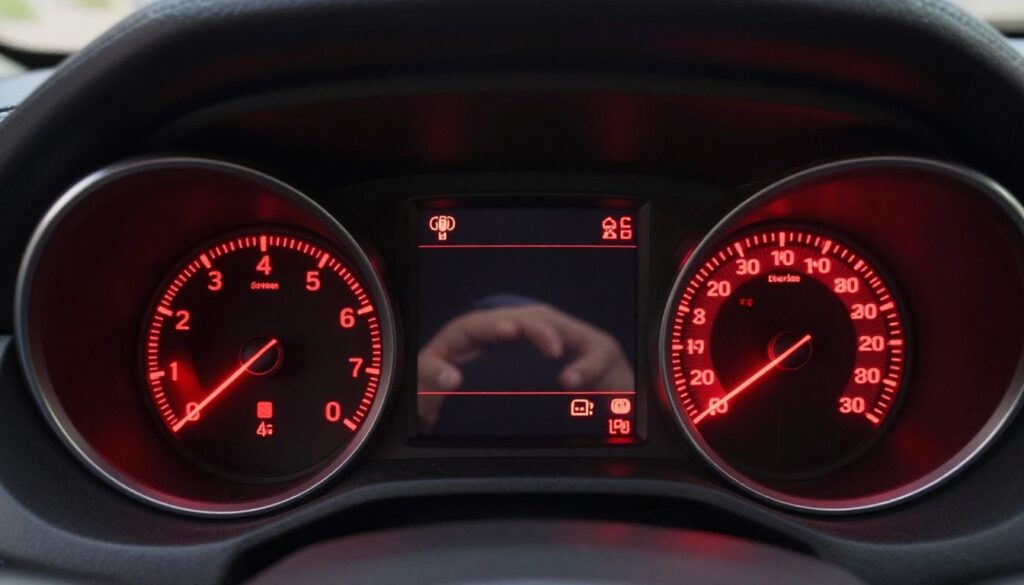 red dashboard lights red dashboard lights