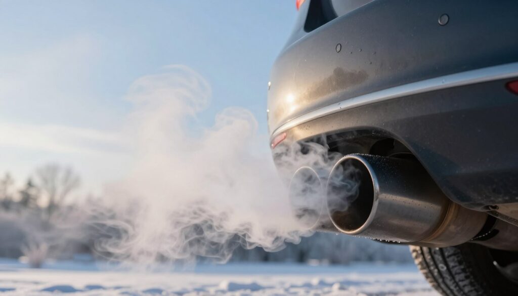 white exhaust smoke white exhaust smoke
